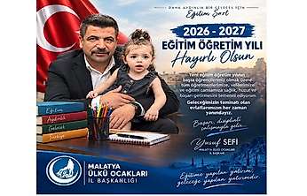 Yusuf Sefi: Eğitime yapılan yatırım, geleceğe yapılan yatırımdır