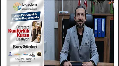 BİGADEM'den Ücretsiz Kuaförlük Kursu Başlıyor