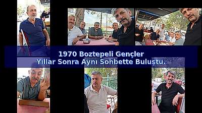 Boztepe'nin 1970 Kuşağı Gündüzbey'de Geçmişe Yolculuk Yaptı