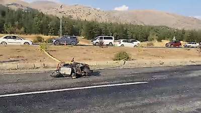 Doğanşehir'de Motosiklet-Otomobil Çarpıştı: 27 Yaşındaki Sürücü Öldü