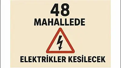Malatya'da 48 Mahallede Elektrikler Kesilecek