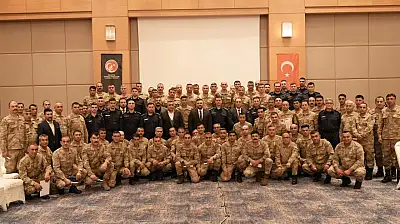 Malatya'da 98 Güvenlik Korucusuna Başarı Belgesi Takdim Edildi