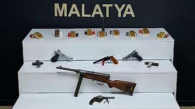 Malatya'da Yasa Dışı Silah Ticaretine Operasyon: 3 Gözaltı