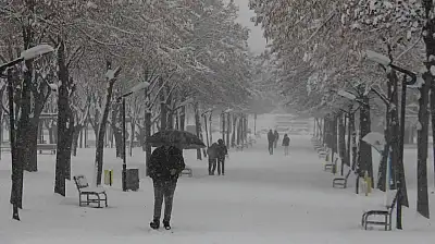 Meteoroloji'den 9 İl İçin Kar Yağışı Uyarısı