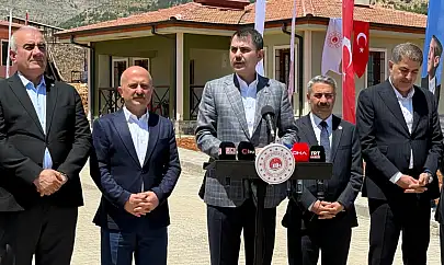 Bakan Murat Kurum Adıyaman'da: 'Sadece ev değil, umut inşa ediyoruz'