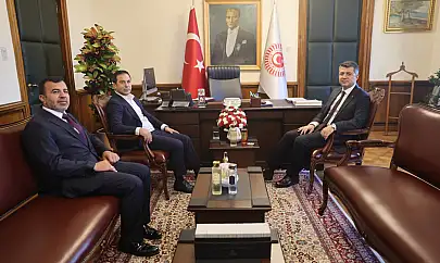 Başkan Sülük'ten TBMM Genel Sekreteri Hüseyin Kürşat Kırbıyık'a Hayırlı Olsun Ziyareti