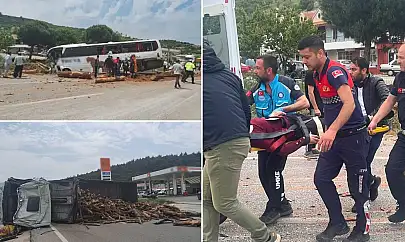 Çanakkale'de zincirleme kaza: 8 ölü çok sayıda yaralı var