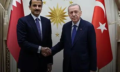 Cumhurbaşkanı Erdoğan Katar Emiri Al Sani ile görüştü