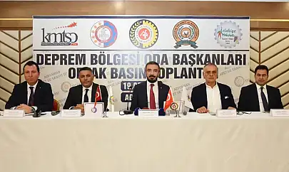 Deprem Bölgesi Başkanlarından ortak bildiri: 'Yerinde Dönüşüm Başvuru Süresi Uzatılmalıdır'