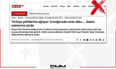 DMM, mağarada 'tuzaklama' yapıldığı iddialarını yalanladı