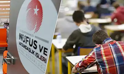 Hafta sonu nüfus müdürlüklerinde YKS mesaisi