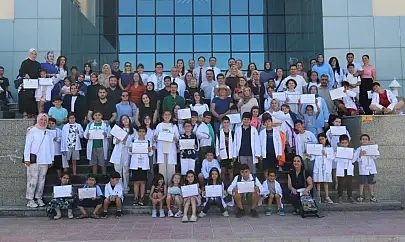 İnönü Çocuk Üniversitesi Bilim Yaz Kampı Sona Erdi