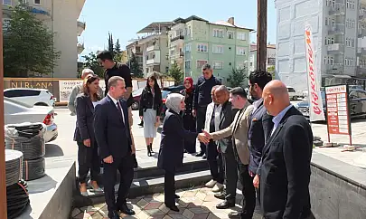 MAGİNDER Başkanı Karademir'den Kaymakam Baytak'a Teşekkür