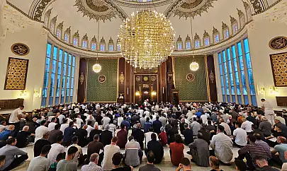 Malatya'da Bayram Namazı coşkusu