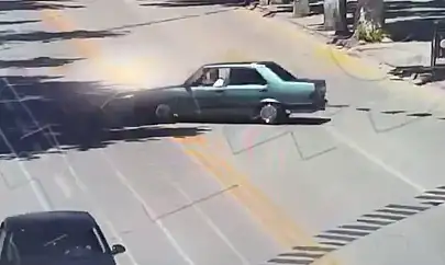 Malatya'da drift atan sürücünün ehliyeti süresiz olarak iptal edildi