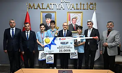 Malatya'da fen lisesi öğrencilerinin yaptığı İHA Türkiye birincisi oldu