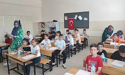 Malatya'da hafızlık kabul sınavına yoğun katılım