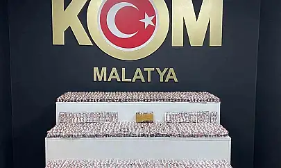 Malatya'da Uyuşturucu Operasyonu: 8.120 Adet Sentetik Ecza Ele Geçirildi