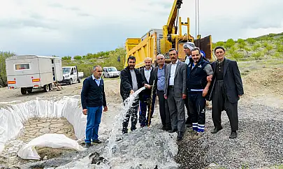 MASKİ Genel Müdürü Sinan Çeçen: 'Saniyede 4 Litre Debili Kuyu Açıldı'