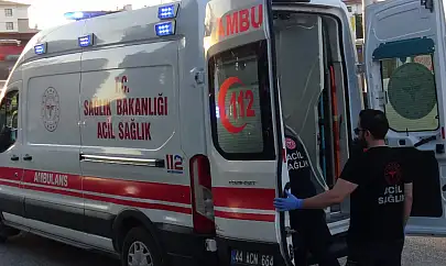 Otomobilin çarptığı yaya yaralandı