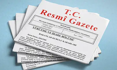 Resmi Gazete'de bugün