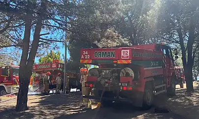 Sultangazi Kent Ormanı'ndaki yangın kontrol altına alındı