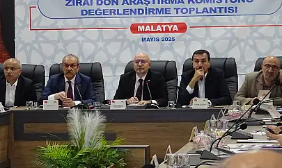 TBMM Zirai Don Araştırma Komisyonu Malatya'da bir araya geldi