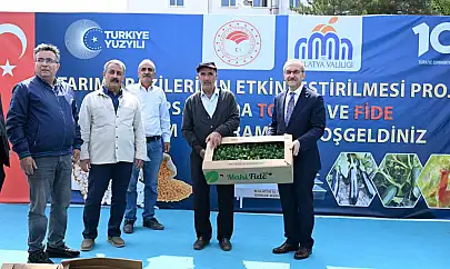 Vali Seddar Yavuz, '14 Mayıs Dünya Çiftçiler Günü' Kapsamında Tohum, Fide ve Ekipman Dağıtım Törenine Katıldı