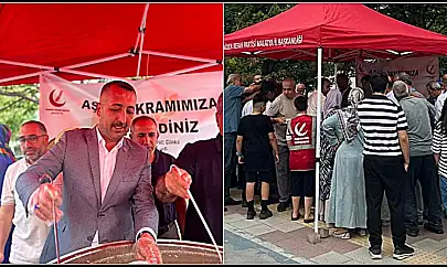 Yeniden Refah Partisi Malatya İl Teşkilatı Aşure İkramında Bulundu