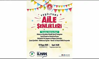 Yeşilyurt Aile Şenlikleri 10 Mayıs'ta Beylerderesi Şehir Parkında!