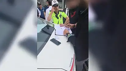 Ambulansa yol vermeyen düğün konvoyuna ceza yağdı