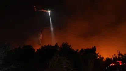 İzmir'deki yangınla ilgili bir kişi gözaltına alındı