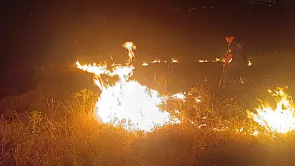 Malatya'da korkutan yangın