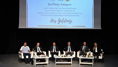 Malatya'da Yerel Medya Sempozyumu Düzenlendi: Afet Yayıncılığı ve Yapay Zekâ Medya Gündeminde