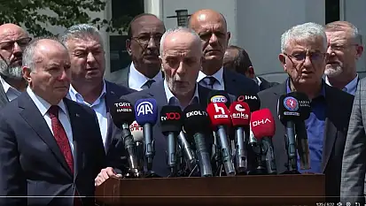 TÜRK-İŞ Başkanı Ergün Atalay: 'İşçinin dayanma gücü kalmadı, grevler yolda'