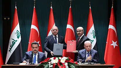 Türkiye ile Irak arasında 11 anlaşma imzalandı