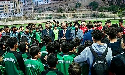 Başkan Geçit'ten Yeşilyurtspor Altyapısına Destek: 'Gençlerden Umutluyuz'