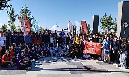 Malatya'da Oryantiring Rekoru! 422 Sporcu Parkura Çıktı