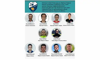 Malatya'da Terfi Eden Gözlemci Ve Hakemlerin Yeni Klasmanları