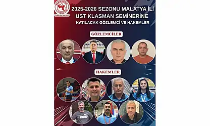Malatya Hakem ve Gözlemcileri, Ankara'daki Üst Klasman Seminerinde