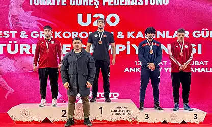 Malatyalı Güreşçiler Türkiye Şampiyonası'na Damga Vurdu