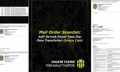 Yeni Malatyaspor'dan Flaş Açıklama: Kara Para Ve Sahte Bağış Şüphesi!