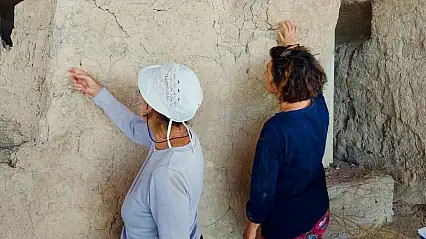 Arslantepe Höyüğü'nde restorasyon çalışması sürüyor