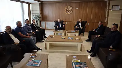 Basın İlan Kurumu (BİK) Genel Müdürü Erkılınç'tan Malatya TSO'ya ziyaret
