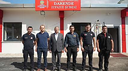 Başkan Bozkurt'tan İtfaiye Haftası ziyareti