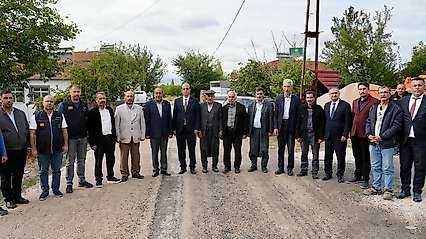 Başkan Geçit Suluköy'de İnceledi: 12 Kilometrelik Yol Çalışmasının Yarısı Tamamlandı