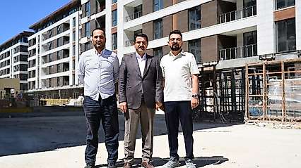 Başkan Taşkın, Eski Hal Binası Alanındaki Projeyi İnceledi