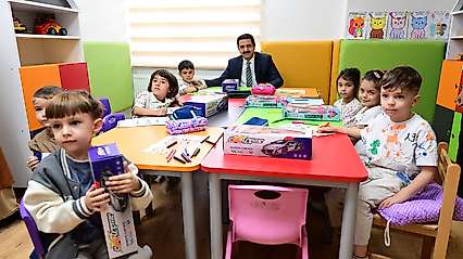 Battalgazi Belediyesi Eski Karakolu Kreşe Dönüştürdü