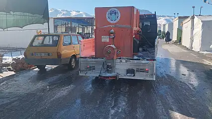 Battalgazi'de Ulaşım İçin Gece Gündüz Çalışma