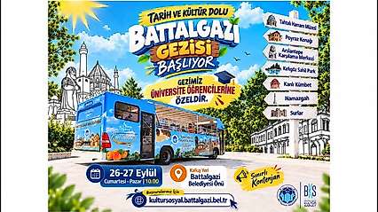 Battalgazi'de Üniversitelilere Tarih ve Kültür Yolculuğu